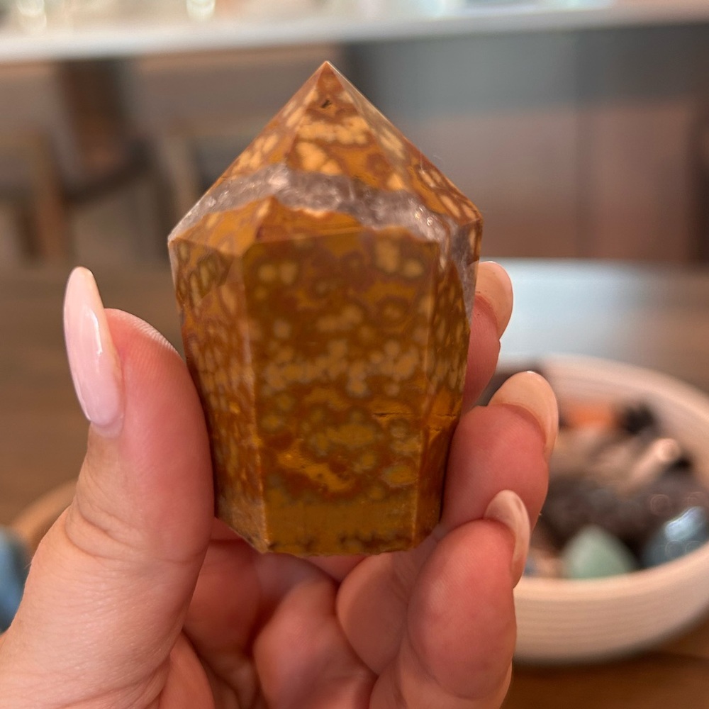 Ocean Jasper Crystal Mini Tower